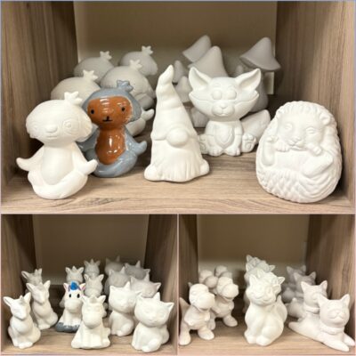 4” Party Animals for 8 Painters